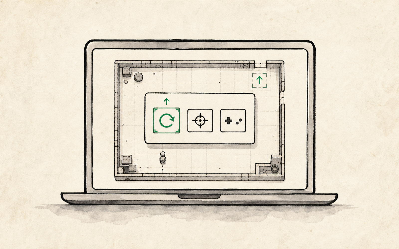 Use the Pause Menu to Test Your AI Game Prototype